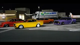 #jdm #celica #セリカ #旧車 #japan #スーパーカー Sano Old Cars Meeting Part 5 ゴールデンウィークお祭り 街道レーサー、族車のナイトミーティング