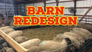 Redesigning Sheep Barn For Efficient Lambing