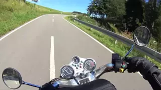 BMW R1100R insane beautiful motorcycle road - Part 1
