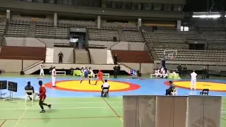 Championnat régional Sambo combat Adil bahhar 68kg