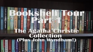 Bookshelf Tour | Part 1 - The Agatha Christie Collection (Plus John Wyndham!)