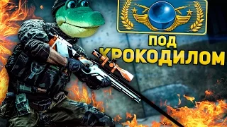 НА ГЛОБАЛАХ ПОД КРОКОДИЛОМ (CS:GO)