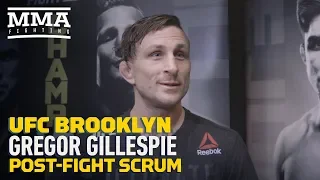 UFC Brooklyn: Gregor Gillespie Says Boos From Fans 'Hurt My Feelings A Little Bit' - MMA Fighting