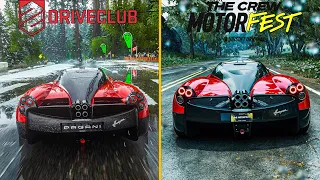 (PS5) The Crew Motorfest VS DRIVECLUB GRAPHICS COMPARSION  4K60FPS