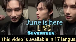 (17 /SUB LIVE) SEVENTEEN JUNE TODAY WEVERSE LIVE (3132024)