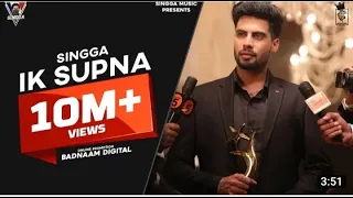 Ik supna (official video) SINGGH/Latest punjabi songs 2020