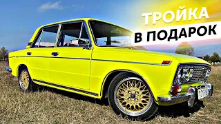 ПЕРВЫЙ ВЫЕЗД ВАЗ 2103 . Реакция прохожих.