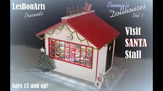 LesBonArts Presents Bonnie's Dollhouses Vol 1  The VISIT SANTA STALL