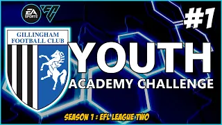 YOUTH ACADEMY CHALLENGE | EA FC | GILLINGHAM | EPISODE 1