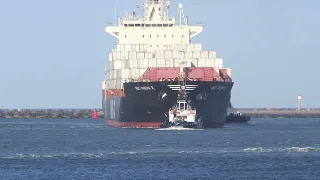 Huge Collection of Mega Container Ships in Rotterdam, The Netherlands 2023 (4k) - Part 1