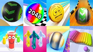 Going Balls VS Sky Rolling Balls Ball Run 2048 Blob Runner 3D Flag Painters Coin Rush #24