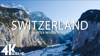 Switzerland  (4K UHD) - Relaxing Music Along With Beautiful Nature Videos - 4K Video