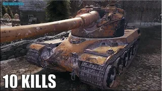 Медаль Пула, 10к урона AMX 50 B ✅ World of Tanks Эрленберг лучший бой