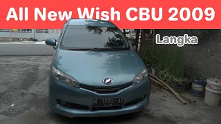 Di Jual & Review Toyota all new Wish CBU 2009 jdm full original