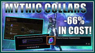 MASSIVE Cost Reduction to Mount Collars (15 to 5mill) Convert Epic Collars & Shards for Trade Bars!