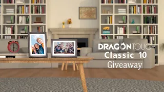 【Dragon Touch】Classic10 Digital Photo Frame➕15% OFF Coupon