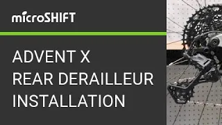 microSHIFT ADVENT X 1x Rear Derailleur Installation