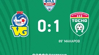 31 тур ФНЛ. Волгарь - Тосно 0:1