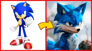SONIC the Hedgehog ALL CHARACTERS as FOX 2024