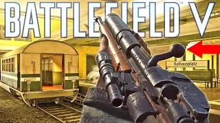 The Medic Sniper is INSANE on the New Metro Map Battlefield 5