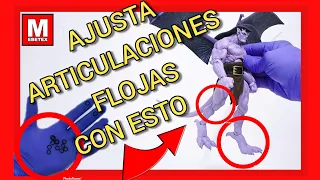 ✅ Tutorial 😱 (La MEJOR MANERA) de Reparar y Ajustar articulaciones flojas de Figuras de Acción 😉👍