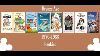 Ranking All Disney Bronze Age Films