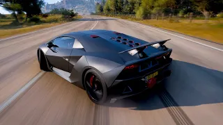 885 hp Lamborghini Sesto Elemento 2011 - Forza Horizon 5 - Gameplay (UHD) [4K60FPS]