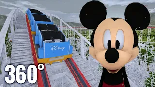 360° video | 3D Animation Disney Castle VR Mickey & Minnie Mouse Disneyland Cindarella Snow Xmas