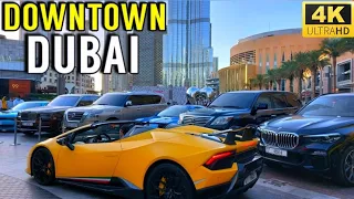 Downtown Dubai | Burj Khalifa Complete Walk |4K| Dubai Tourist Attraction 2022 🇦🇪