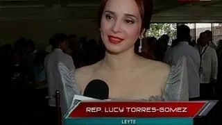 SONA: Mga gown na gawang Pinoy, inirampa ng mga pulitiko at iba pang dumalo sa SONA 2013