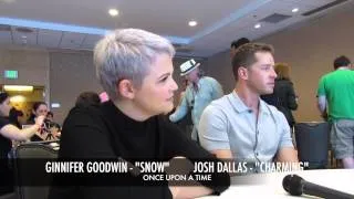 SDCC 2015: Once Upon A Time - Josh Dallas and Ginnifer Goodwin