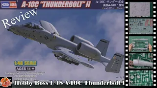 Hobby Boss 1/48 A-10C Thunderbolt II Review