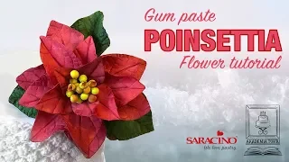 Poinsettia - Sugar paste flower tutorial