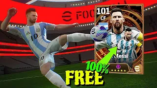 Trick To get Big Time Messi | Trick to Get 105 Rated L. Messi | eFootball 2024 Mobile