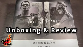 Hot Toys Knightmare Batman & Superman 2-Pack Unboxing & Review!