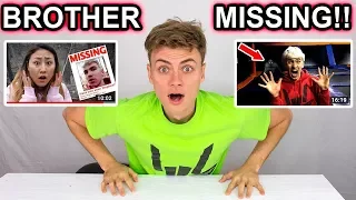 MY BROTHER STEPHEN SHARER IS MISSING!! (HAUNTED ABANDONED FOREST)