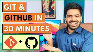 Learn complete Git and Github in 1 video | Open-source Contribution | Linux commands & tricks
