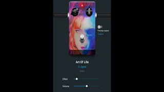 Android App Tonebridge X Japan Kurenai Guitar Play