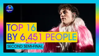 🇸🇪 Eurovision 2024: Semi-final 2 - TOP 16 By 6,451 People!