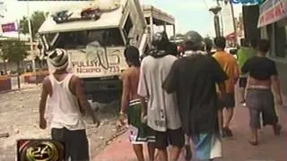 24 Oras: Nakatakdang demolisyon sa Silverio Compound, nauwi sa karahasan