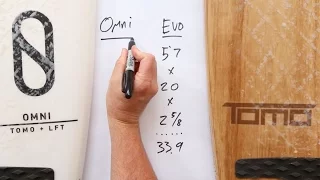 Slater Designs Omni Vs. Tomo Evo - How to Size Each Board for Your Surfing