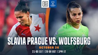 Slavia Praha vs. VfL Wolfsburg | UEFA Women's Champions League 2022-23 Spieltag 2 Ganzes Spiel