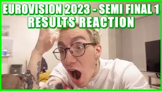 Eurovision 2023: Semi-Final 1 - Qualifier Results REACTION