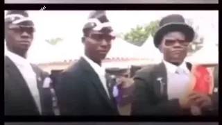 Negros bailando con un ataud-Meme