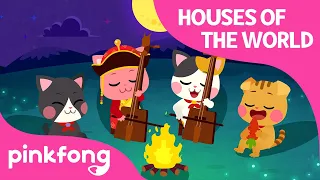 Welcome to My House! | The World Song | Cotomo Cats | Pinkfong Songs for Children