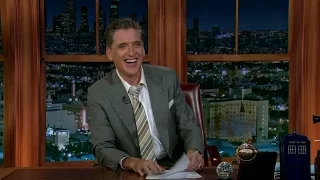 Late Late Show with Craig Ferguson 2/1/2013 Joe Theismann, Ariel Tweto