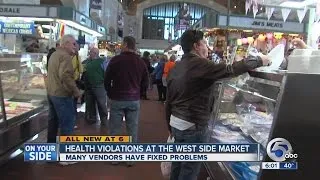 Health violations at Cleveland's West Side Market