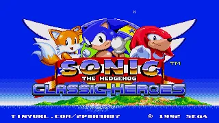 Sonic Classic Heroes (2022 Update!) (v0.15.03d8) ✪ 100% Playthrough (1080p/60fps)