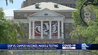 Wisconsin GOP to block COVID-19 testing, vaccination rules on UW campuses