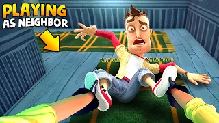 *NEW* PLAY AS THE NEIGHBOR MOD!!! (Part 13) | Hello Neighbor Gameplay (Mods)